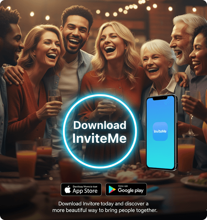 InviteMe App Screenshot 1