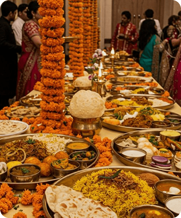 Three white cylindrical columns against a warm creme background